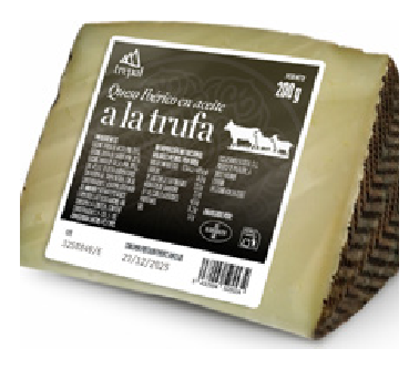 Iberian Cheese in Olive Oil with Black Truffle