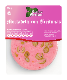 Mortadela con Aceitunas (Mortadella with Olives)
